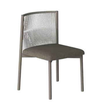 fauteuil de salon rembourré structure en acier out luxy