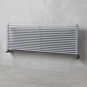 steel plumbing radiator white colored nibbio double caleido