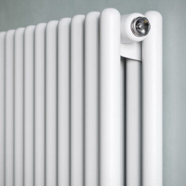 termoarredo idraulico acciaio tubolare dettaglio zigolo doppio caleido