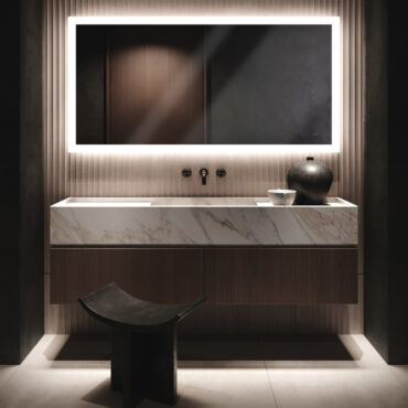 Bathroom Mirror led Linea Essenza E2 specchi sartoriali