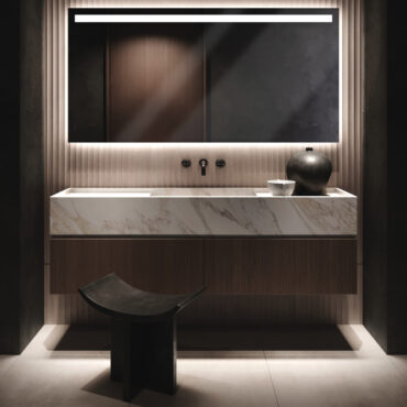 Bathroom Mirror led Linea Essenza E3 specchi sartoriali