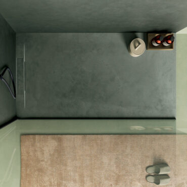 step s agha non-slip fiberglass shower tray