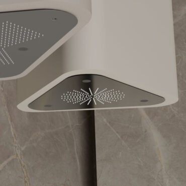 shower head with chromotherapy chrome zed cariamli