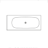 Hydromassage Bathtub Nubea 185 - Center room