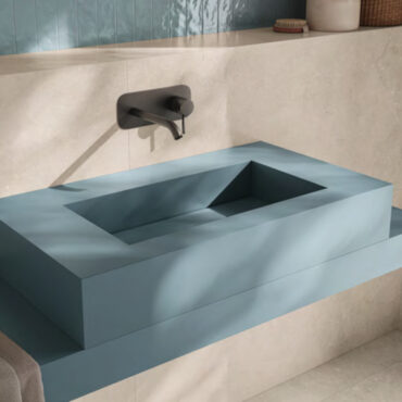lavabo da appoggio o sopseso gres indaco dettaglio clear casalgrande padana
