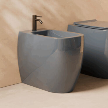 floor-mounted ceramic bidet laguna color nur alice ceramica