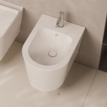 bidet sospeso ceramica bianco form alice ceramica