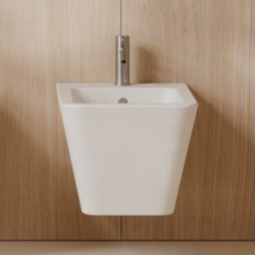 bidet suspendu céramique blanc hide square alice ceramica
