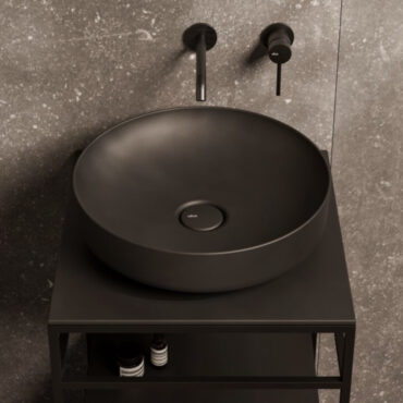 countertop ceramic sink black diameter detail 45 form alice ceramic