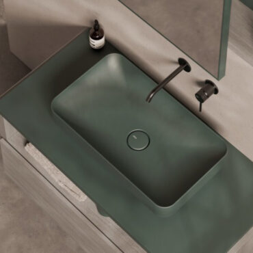 green form 60x35 alice ceramica countertop washbasin