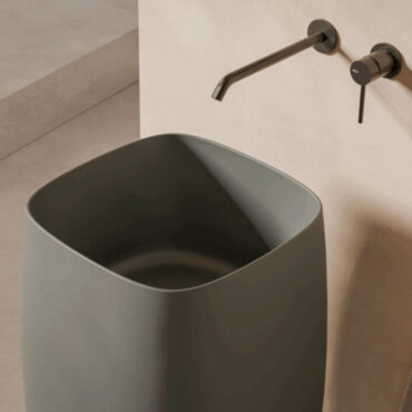 lavabo nur freestanding couleur pin détail alice ceramica