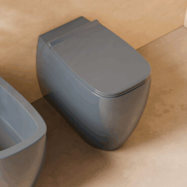 alice ceramica nur laguna color ceramic floor-mounted toilet detail