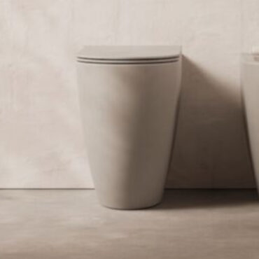 opaque gray ceramic floor vase form h 50 alice ceramic