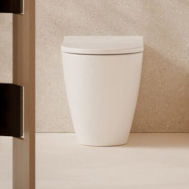 vaso da terra ceramica bianco lucido hide round alice ceramica