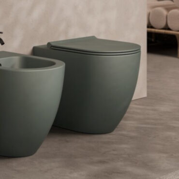 vase de forme en céramique alice green alps
