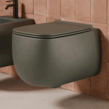 cuvette suspendue céramique vert alpi nur alice ceramica