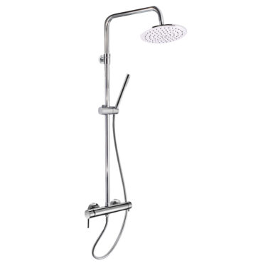 colonna doccia con doccetta in abs 022258 palazzani