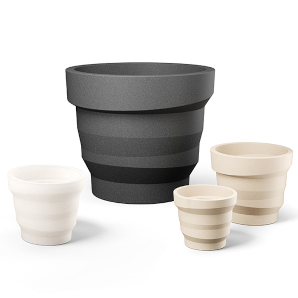 vase avec lumières matière plastique plusieurs couleurs rebelot plust